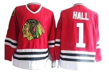 Wholesale NHL Hall Red Jersey Chicago Blac... Made in Korea